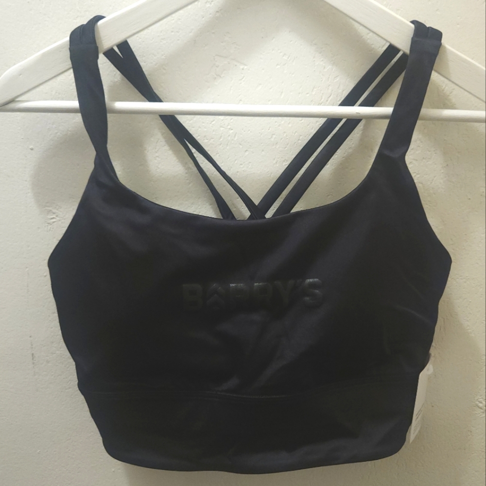 lululemon | Barry's Energy Longline Bra in Black Shine - Picture 2 of 8